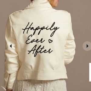 Happily ever after leather jacket